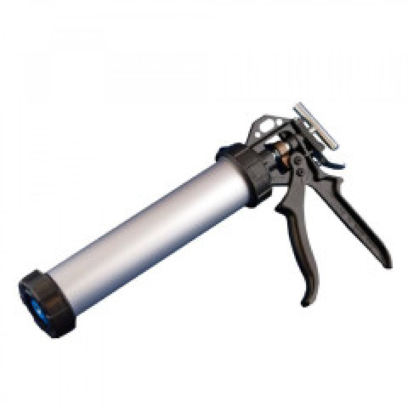Pistola tubular de alumínio 9'' JJdistribuciones 0159,ferramentudo, Pistolas, espumas e outras, silicone e argamassa.