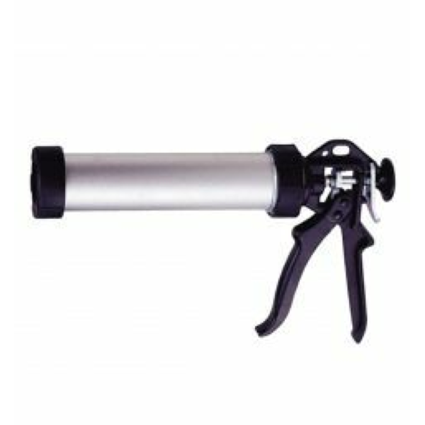 Pistola tubular de alumínio 9'' JJdistribuciones 0159,ferramentudo, Pistolas, espumas e outras, silicone e argamassa.