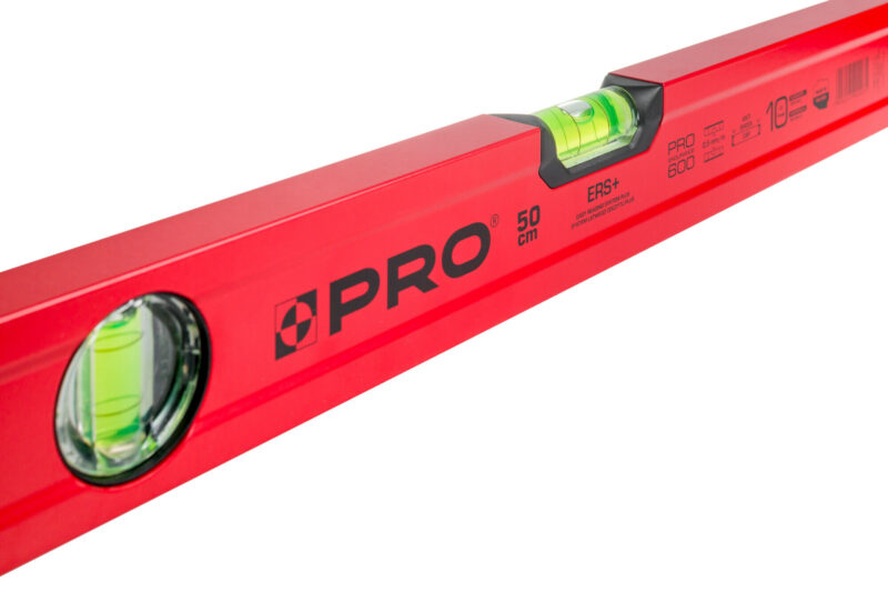 Nível Pintado de Vermelho PRO FACHMAYER PRO600, ferramentudo, réguas, medições e níveis