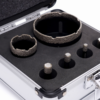 Conjunto brocas de diamante 6 peças, ferramentudo, ferramentas de ladrilhador, furações.