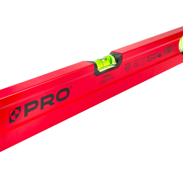 Nível Pintado de Vermelho com pegas PRO FACHMAYER PRO800,ferramentudo, réguas, medições e níveis