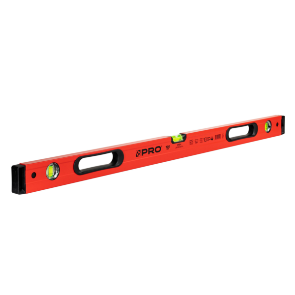 Nível Pintado de Vermelho com pegas PRO FACHMAYER PRO800,ferramentudo, réguas, medições e níveis