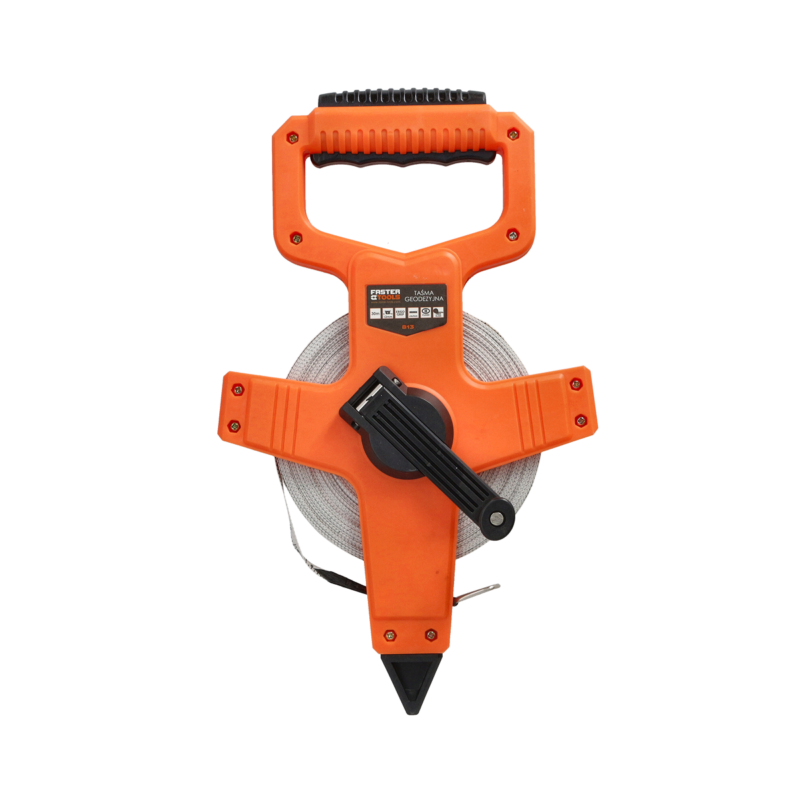 Fita Métrica 50 m FASTER TOOLS TASMA, ferramentudo, medições ,réguas e níveis, fita em fibra de vidro.